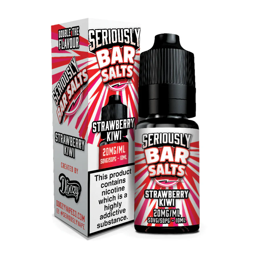 Doozy Seriously Bar Salts Strawberry Kiwi