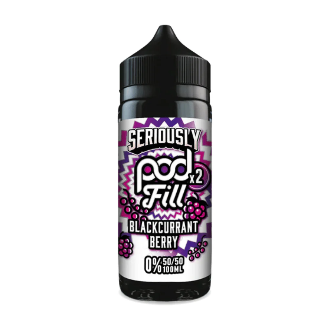 Seriously Pod Fill Blackcurrant Berry 100ml Shortfill