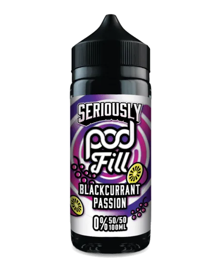 Seriously Pod Fill Blackcurrant Passion 100ml Shortfill