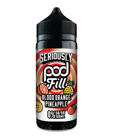 Seriously Pod Fill Blood Orange Pineapple 100ml Shortfill