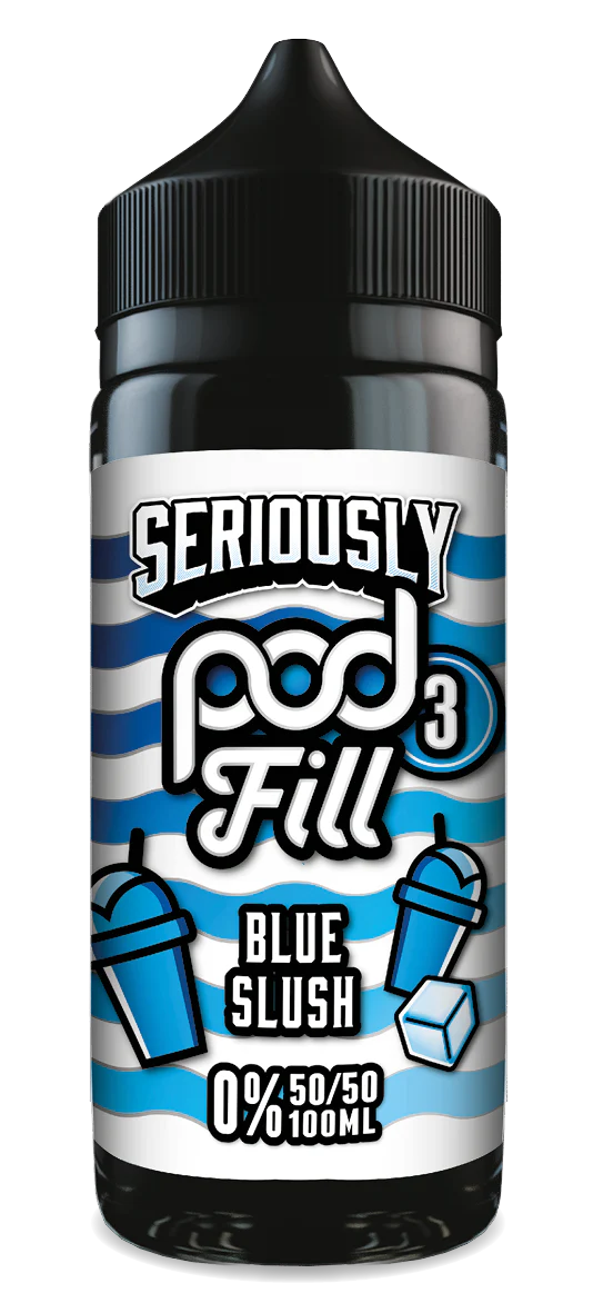 Seriously Pod Fill Blue Slush 100ml Shortfill