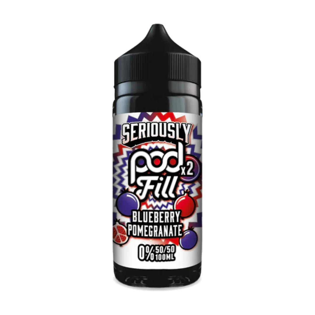 Seriously Pod Fill Blueberry Pomegranate 100ml Shortfill