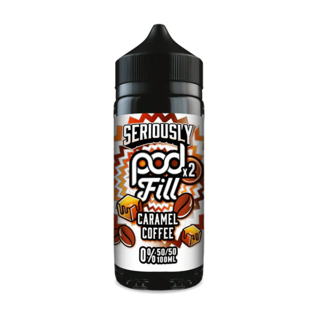 Seriously Pod Fill Caramel Coffee 100ml Shortfill