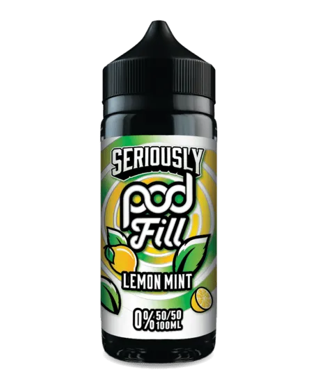 Seriously Pod Fill Lemon Mint 100ml Shortfill