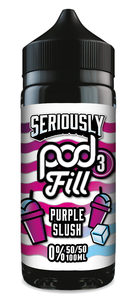 Seriously Pod Fill Purple Slush 100ml Shortfill