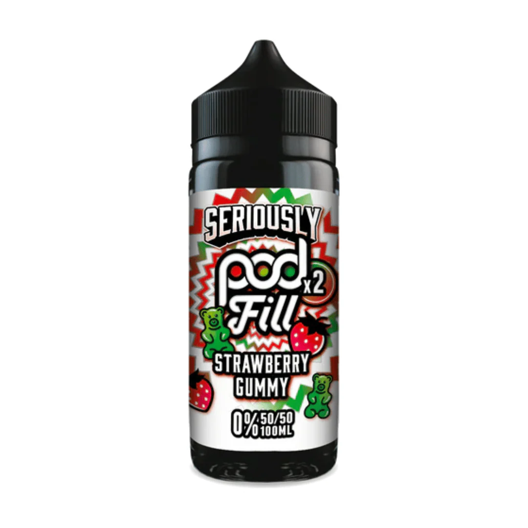 Seriously Pod Fill Strawberry Gummy 100ml Shortfill