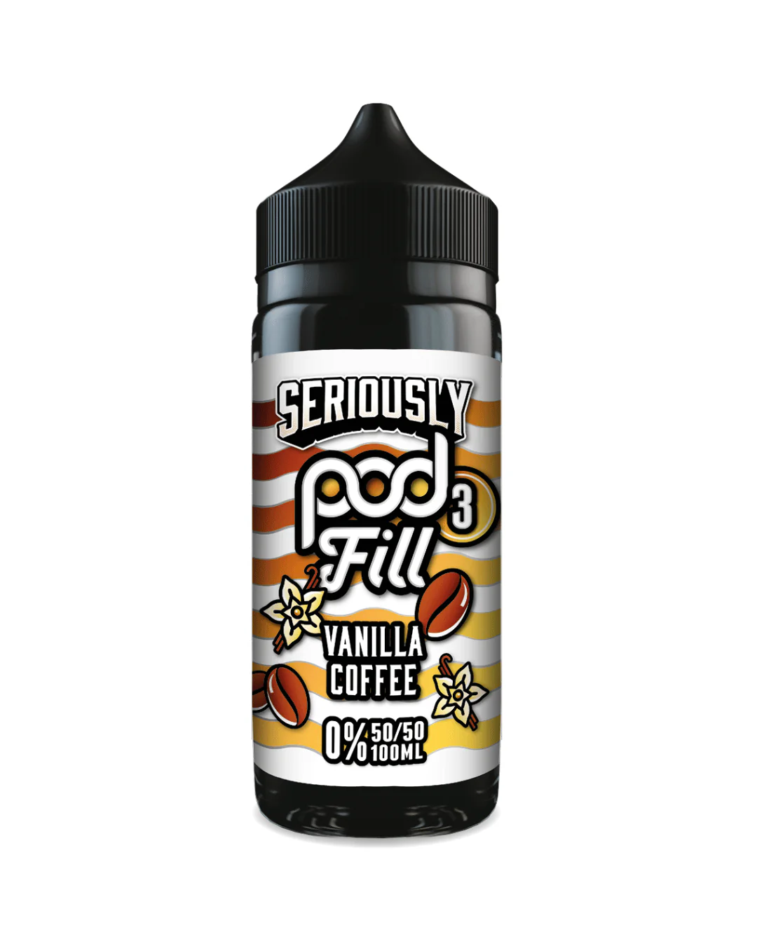Seriously Pod Fill Vanilla Coffee 100ml Shortfill