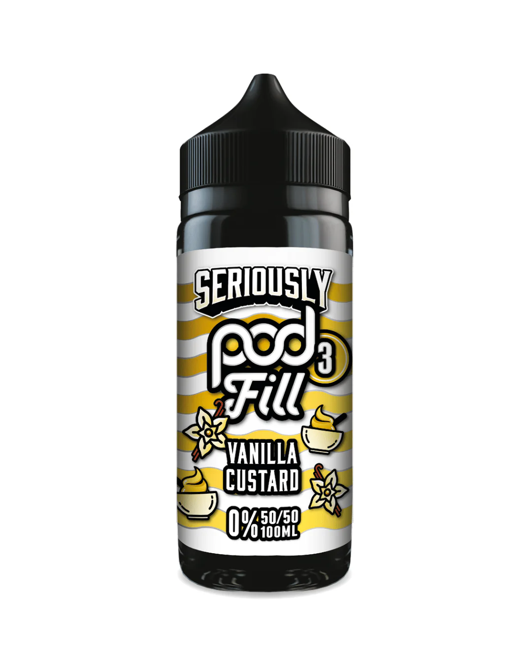 Seriously Pod Fill Vanilla Custard 100ml Shortfill