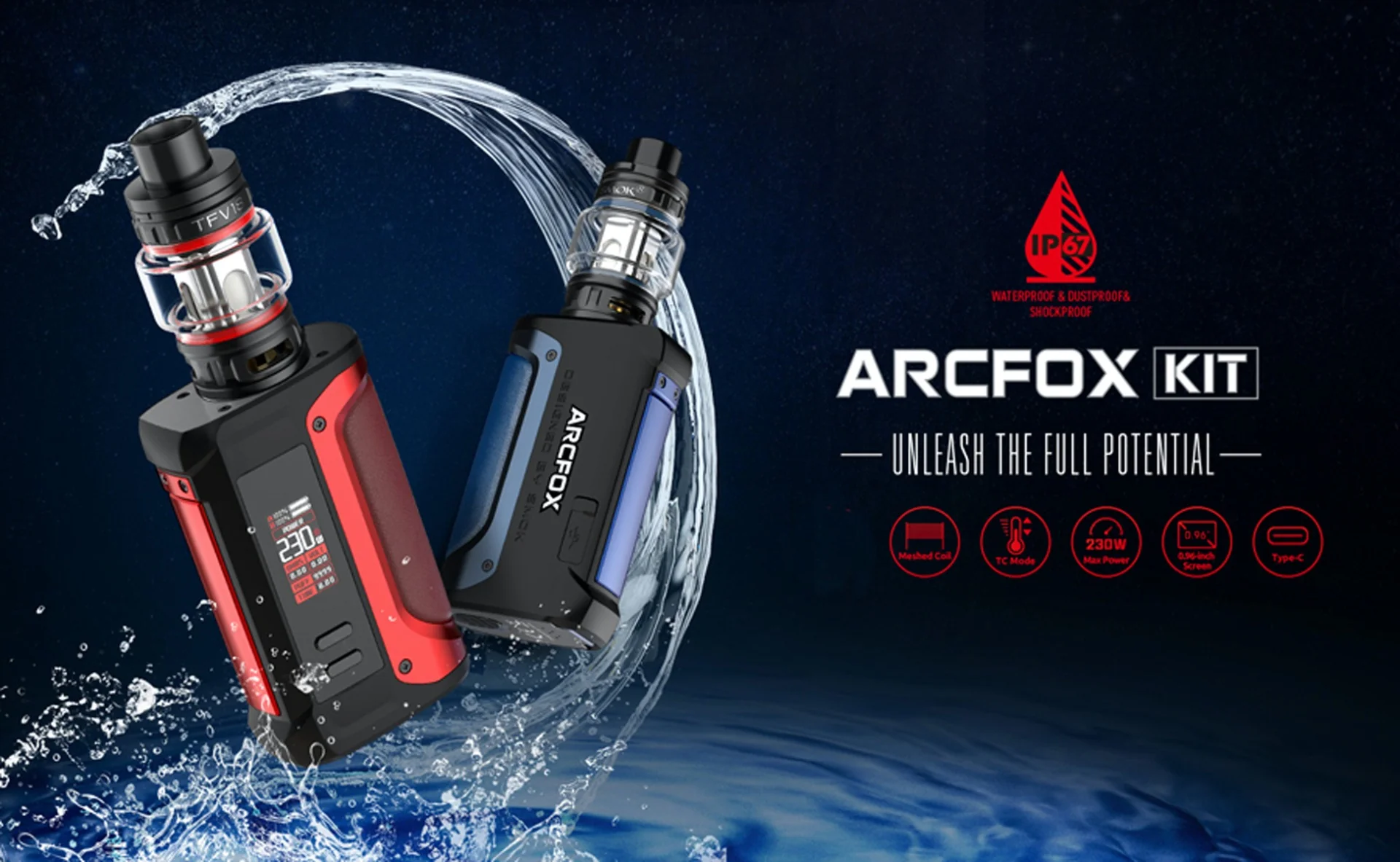 Smok ARCFOX 230w Sub Ohm Vape Kit - Image 3