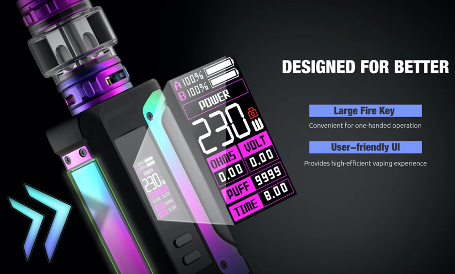 Smok ARCFOX 230w Sub Ohm Vape Kit - Image 4
