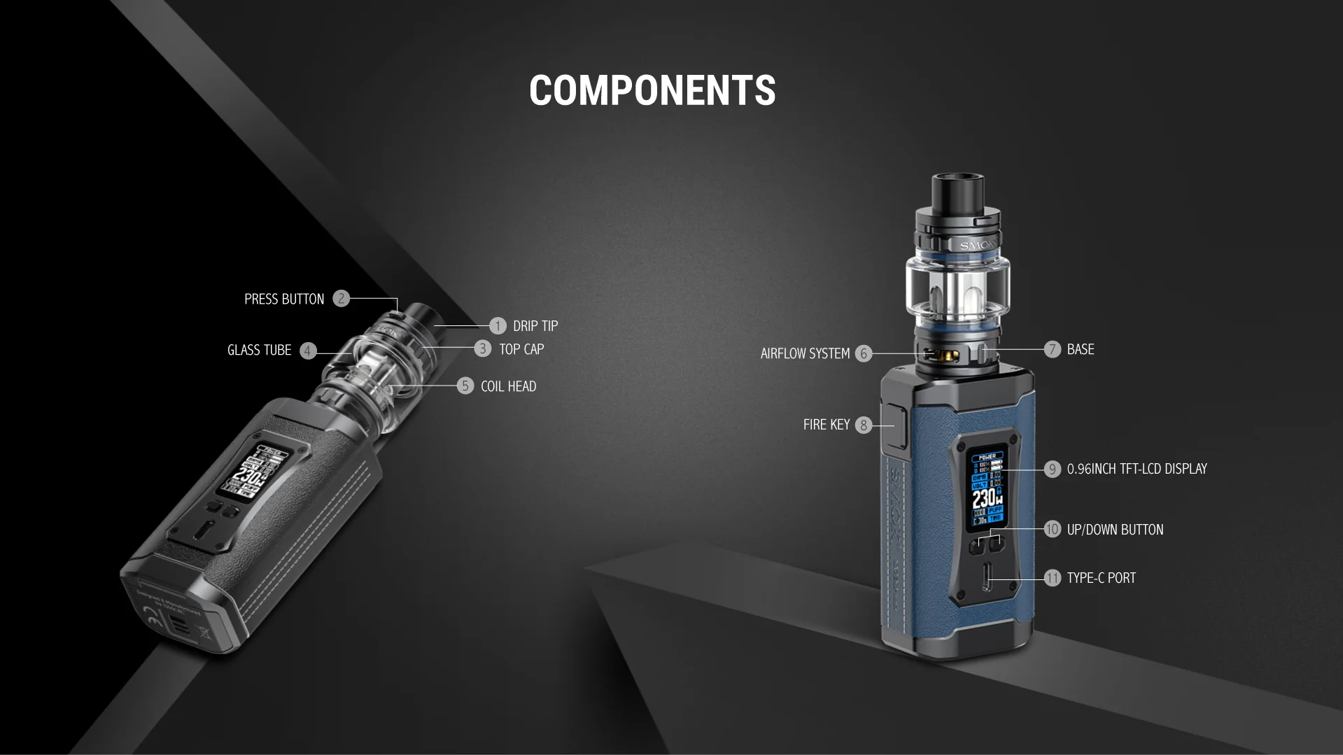 Smok Morph 2 230w Sub Ohm Vape Kit - Image 3