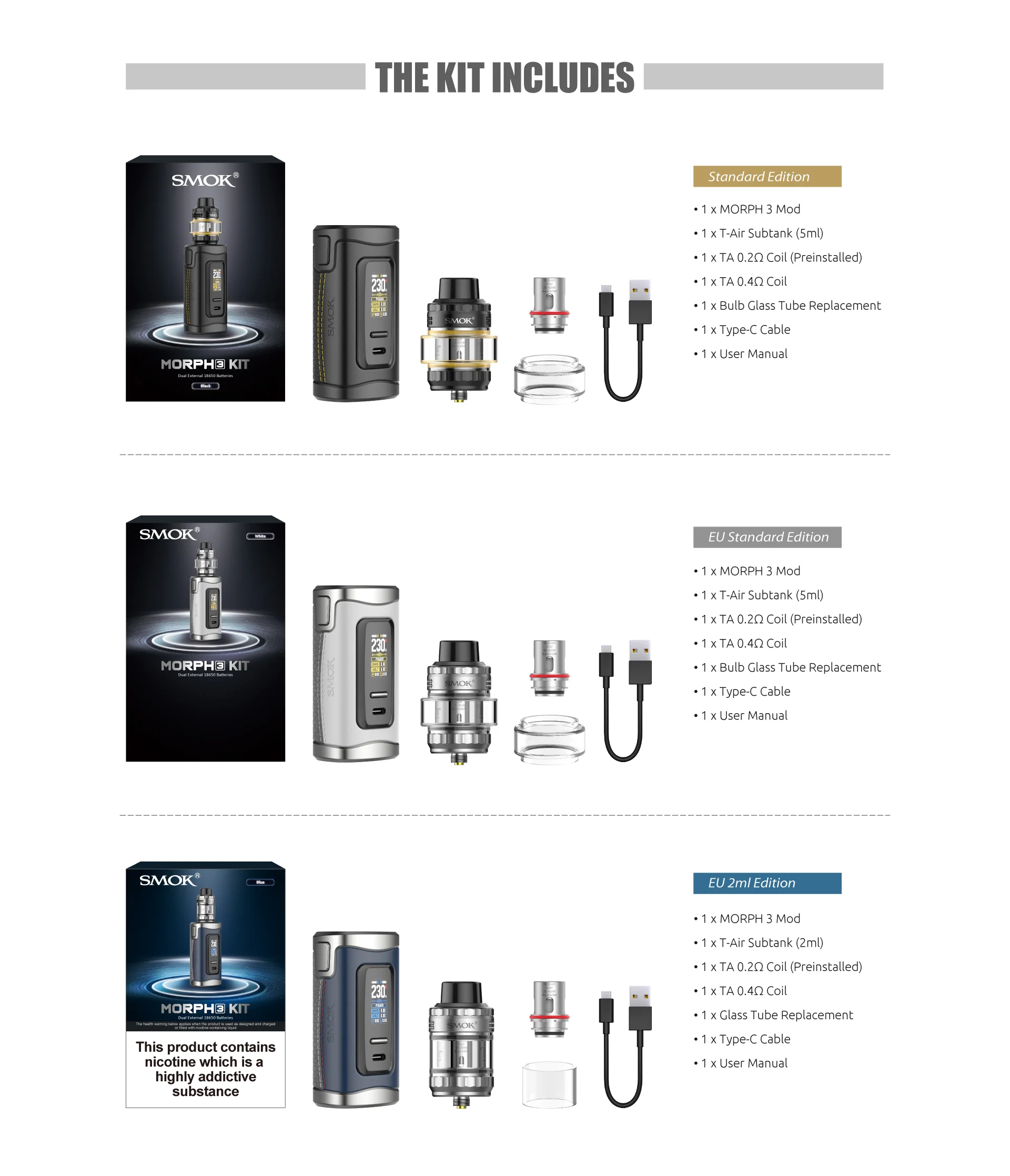 Smok Morph 3 Advanced Vape Kit - Image 13