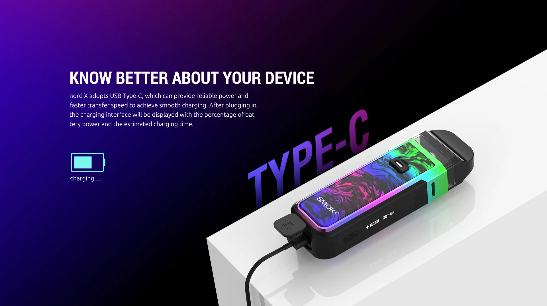 Smok Nord X Vape Pod Kit - Image 5