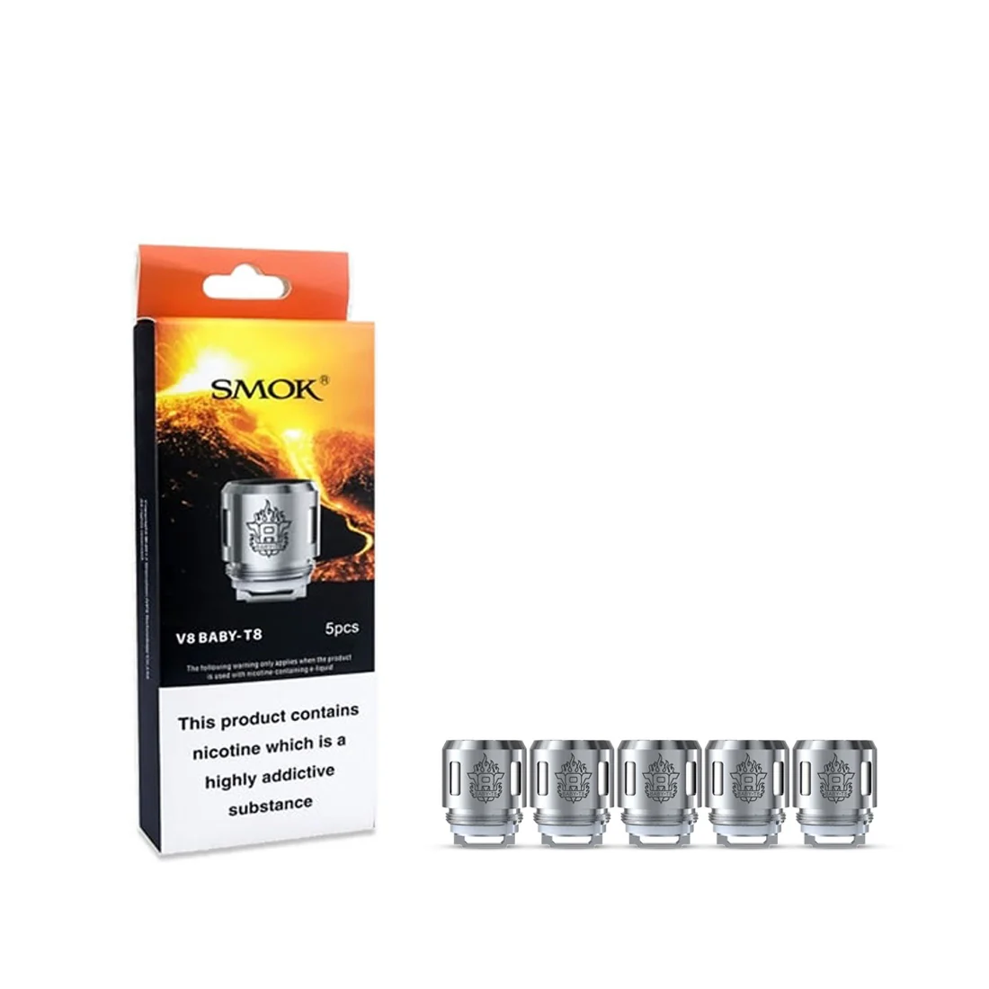 Smok TFV8- Baby Coils 5 Pack - Image 3