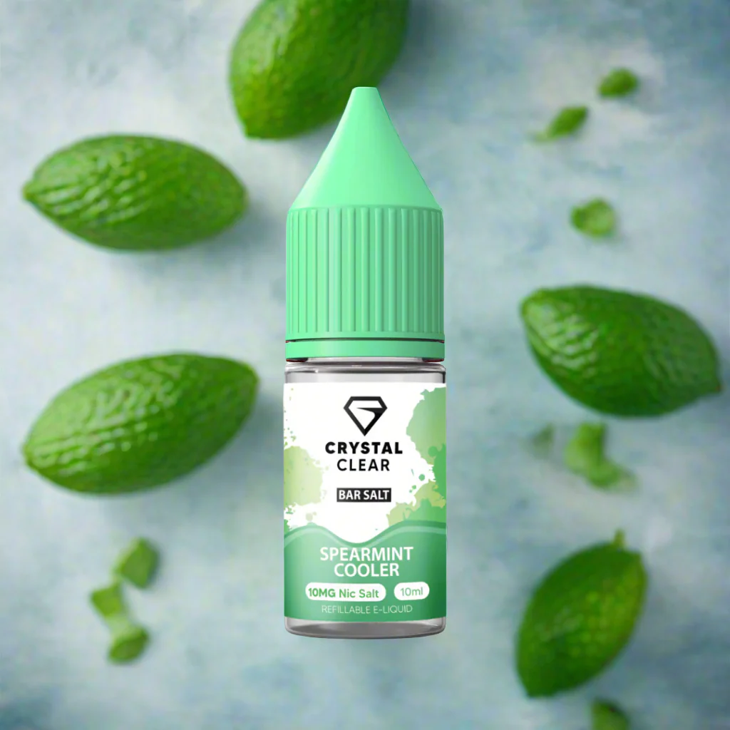 Spearmint Cooler Crystal Clear Nic Salt E-Liquid