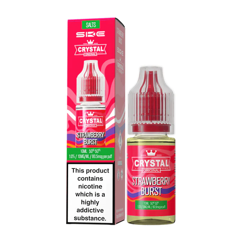 Strawberry Burst Nic Salt by SKE Crystal
