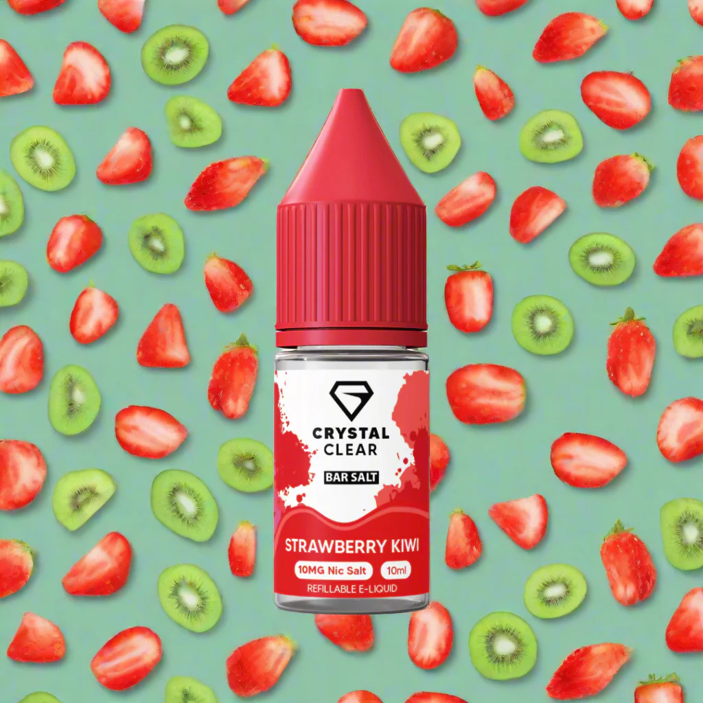 Strawberry kiwi Crystal Clear Nic Salt E-Liquid