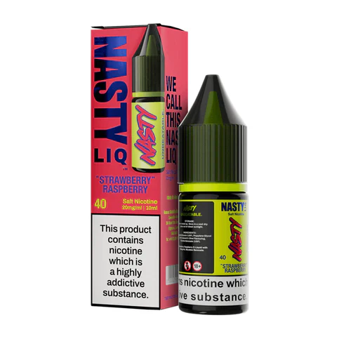 Strawberry Raspberry Nic Salt E-Liquid by Nastyliq