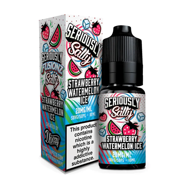 Strawberry Watermelon Ice - Seriously Salty Fusionz Nic Salt