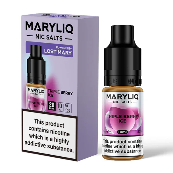 Triple Berry Ice Maryliq Nic Salt E-liquid by Lost Mary