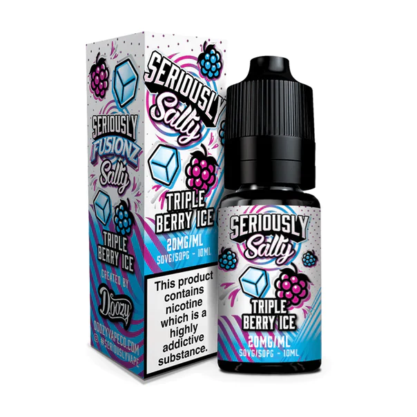 Triple Berry Ice - Seriously Salty Fusionz Nic Salt