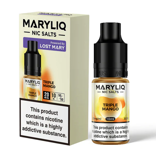 Triple Mango Maryliq Nic Salt E-liquid by Lost Mary