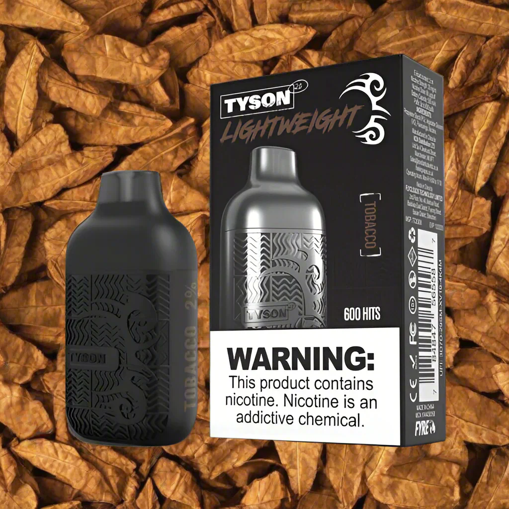Tyson Vape 2.0 LIGHTWEIGHT 600 Puff - Image 13