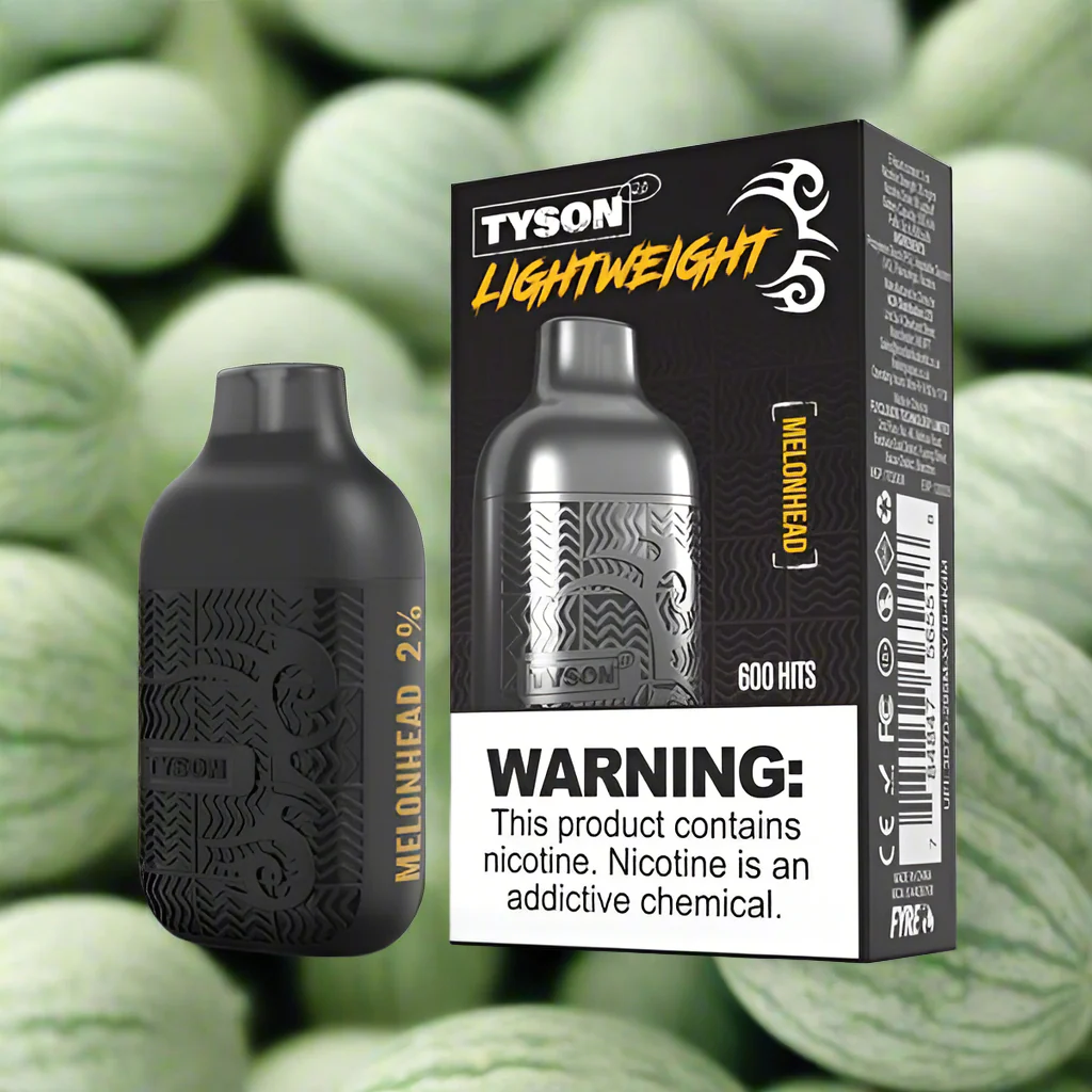 Tyson Vape 2.0 LIGHTWEIGHT 600 Puff - Image 4
