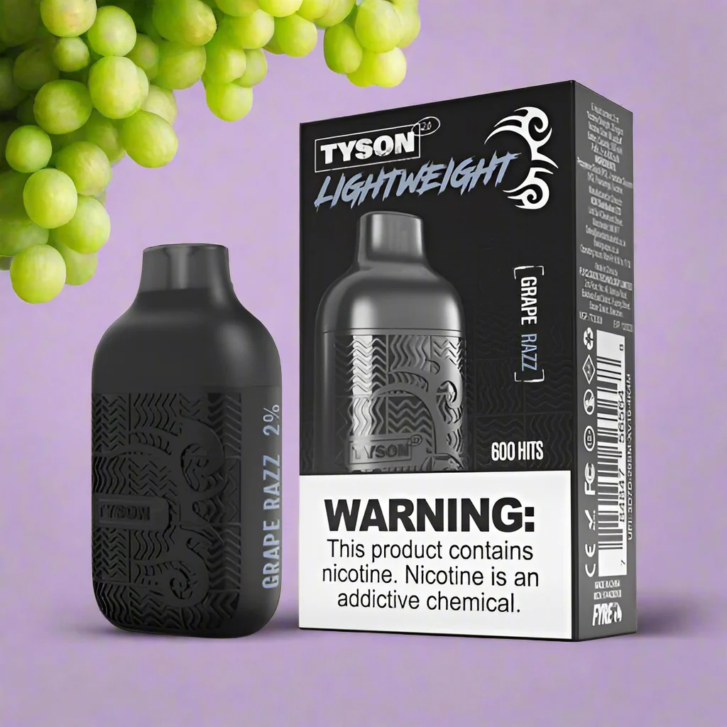 Tyson Vape 2.0 LIGHTWEIGHT 600 Puff - Image 9
