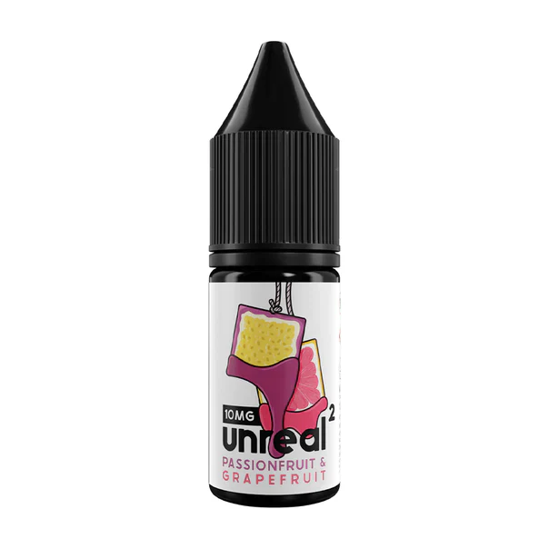 Unreal 2 - Passionfruit and Grapefruit Nic Salt 10ml