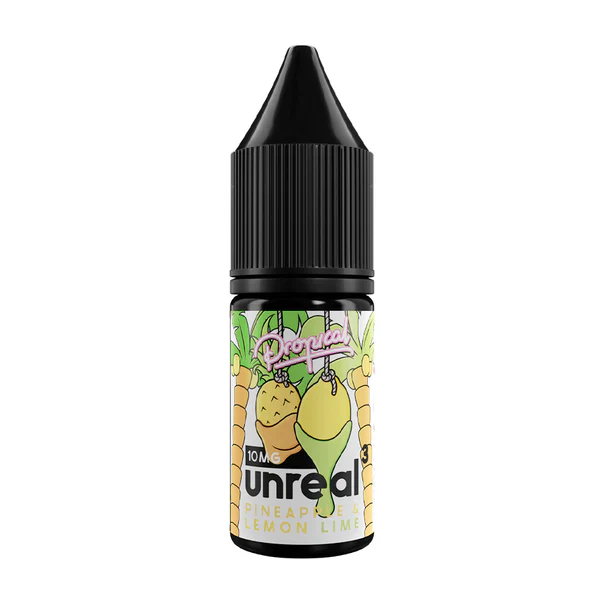 Unreal 3 Pineapple and Lemon Lime Nic Salt 10ml