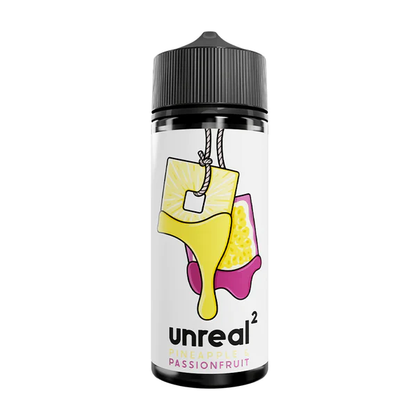 Unreal 2 - Pineapple and Passionfruit 100ml Shortfill
