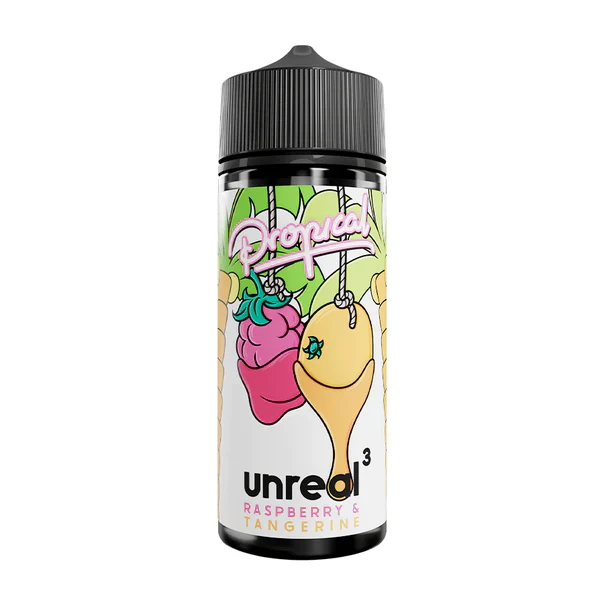 Unreal 3 - Raspberry and Tangerine 100ml Shortfill