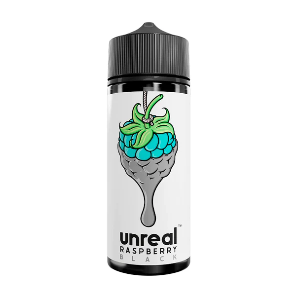Unreal Raspberry - Black 100ml Shortfill