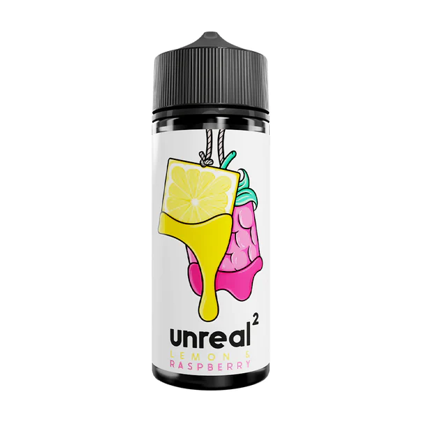 Unreal 2 - Lemon and Raspberry 100ml Shortfill