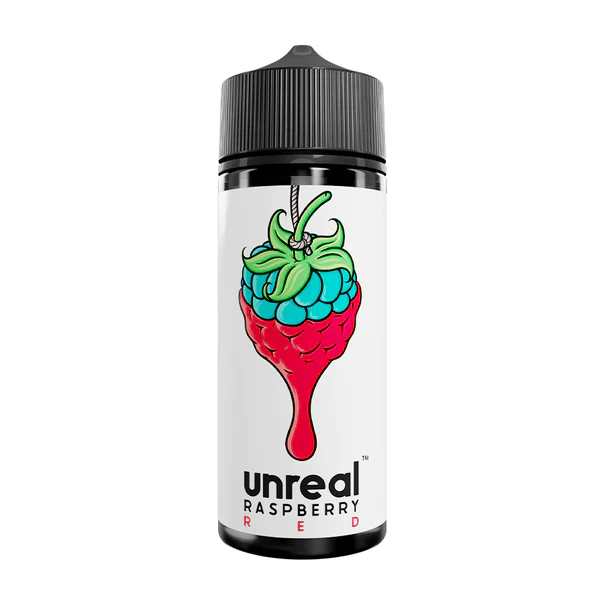 Unreal Raspberry - Red 100ml Shortfill