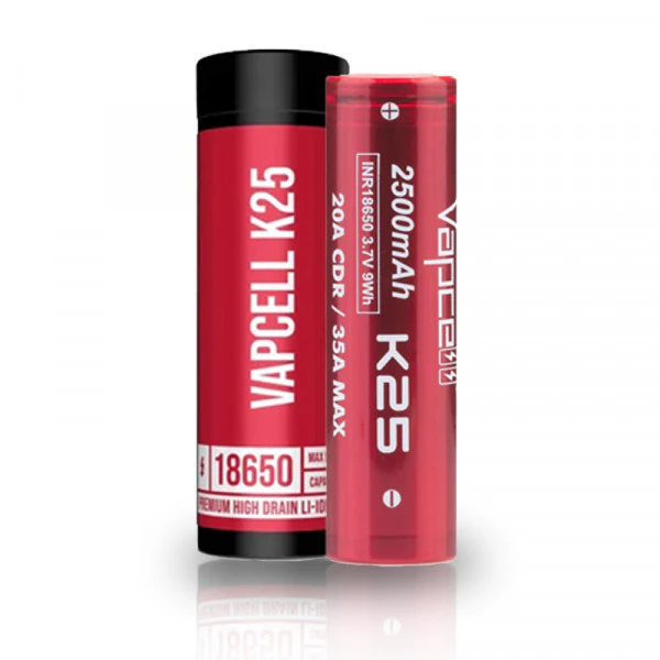 VAPCELL K25 Vape Batteries (18650)