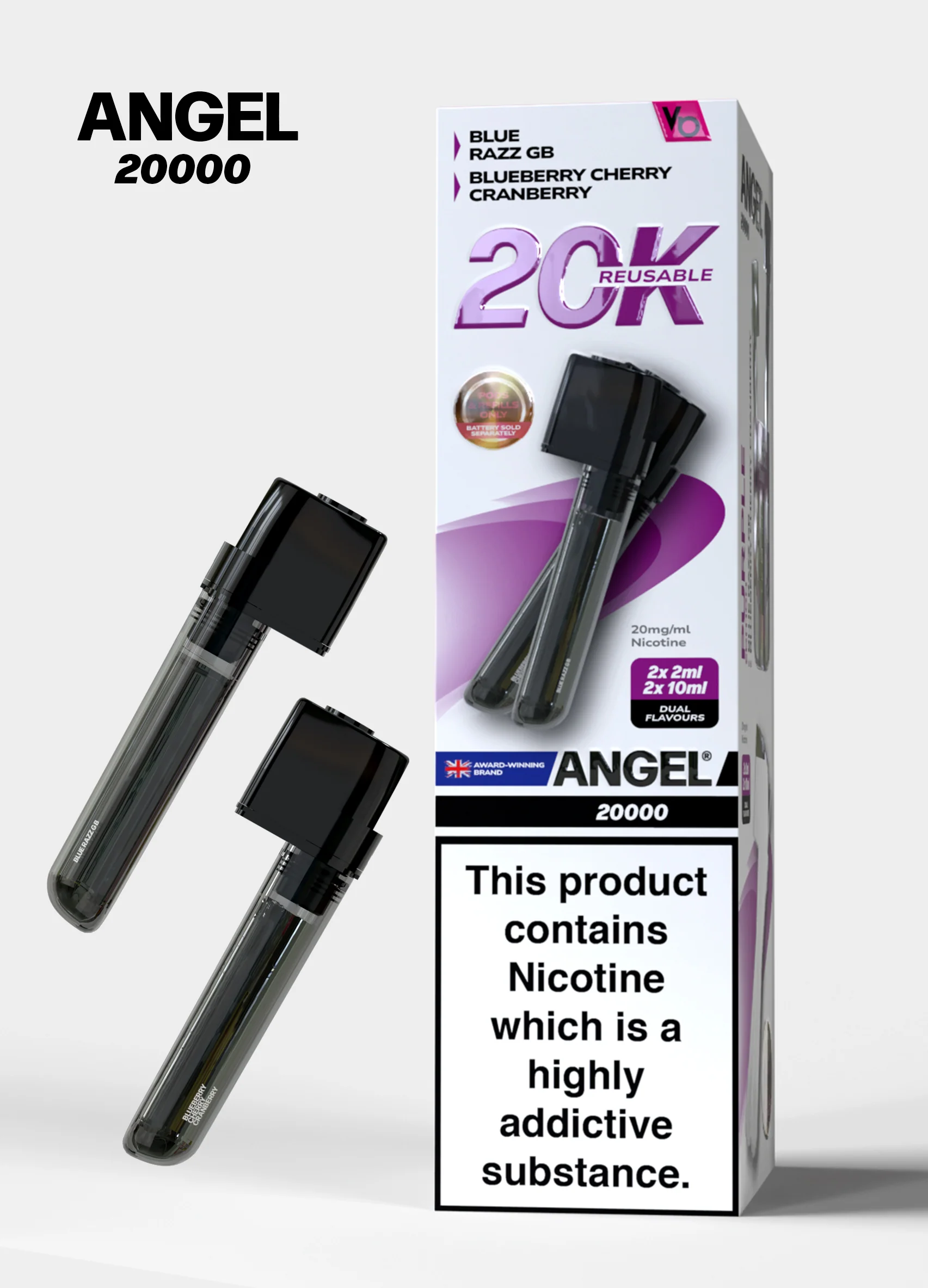 Vapes Bars ANGEL 20K Dual Prefilled Pods - Image 10