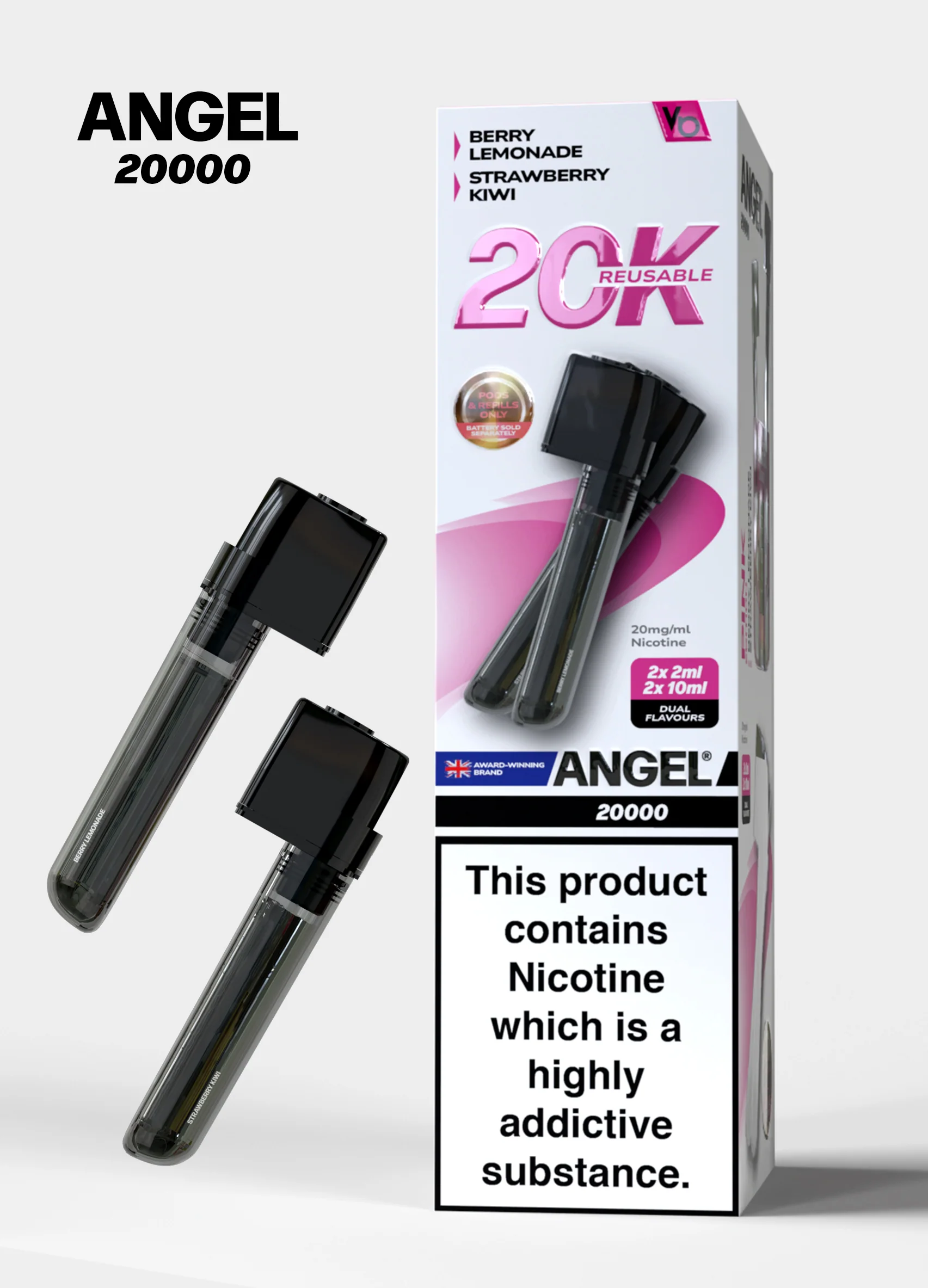 Vapes Bars ANGEL 20K Dual Prefilled Pods - Image 13