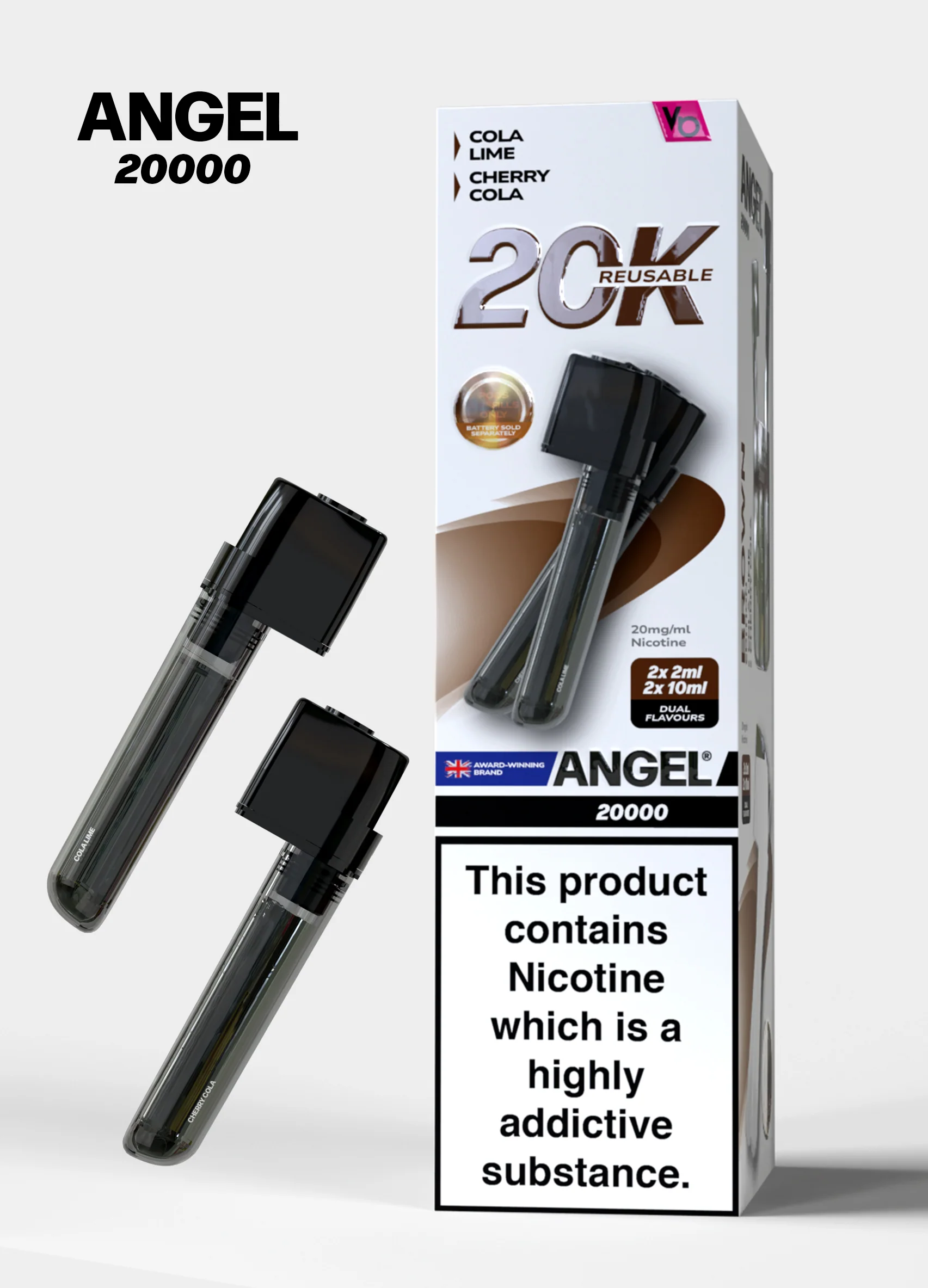 Vapes Bars ANGEL 20K Dual Prefilled Pods - Image 6