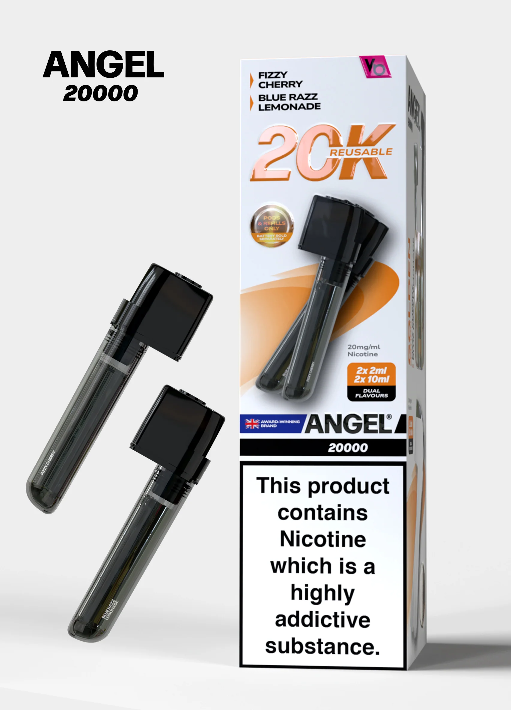 Vapes Bars ANGEL 20K Dual Prefilled Pods - Image 7