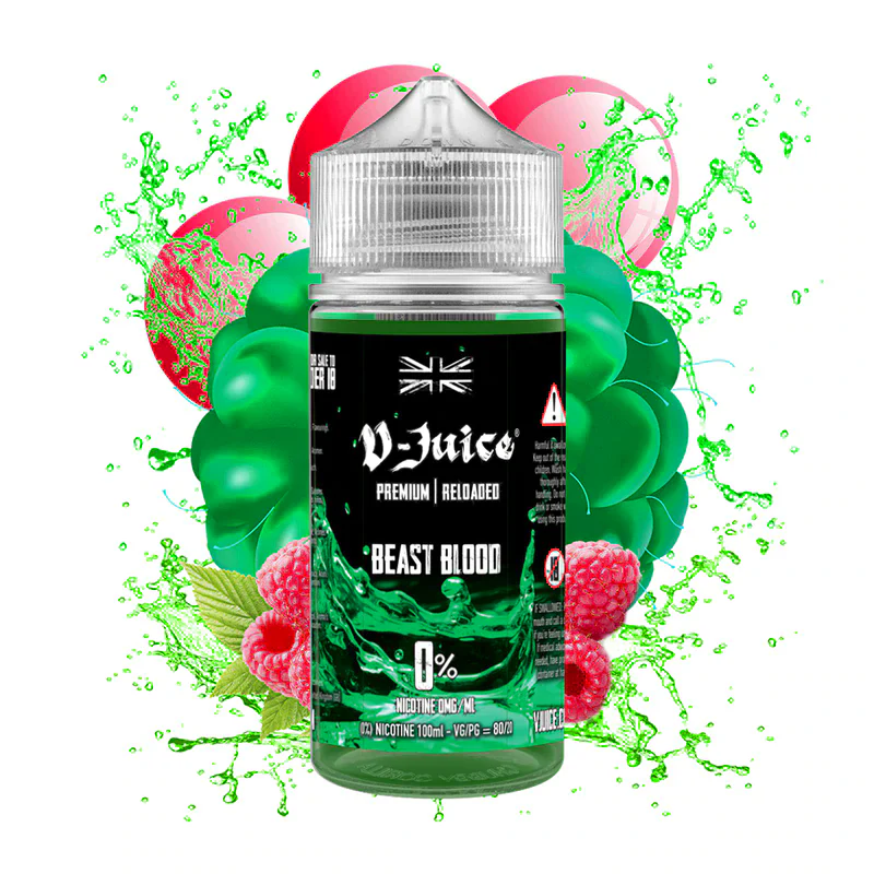 Vjuice - Beast Blood 100ml Short Fill