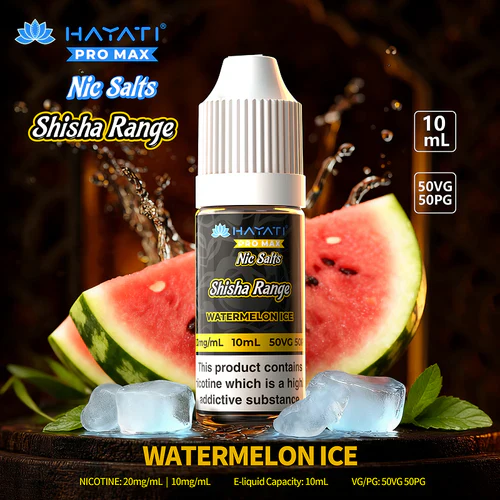 Watermelon Ice - Hayati Pro Max Shisha Nic Salt E-Liquid