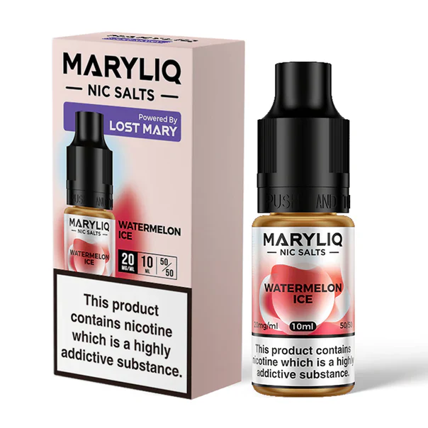 Watermelon Ice Maryliq Nic Salt E-liquid by Lost Mary