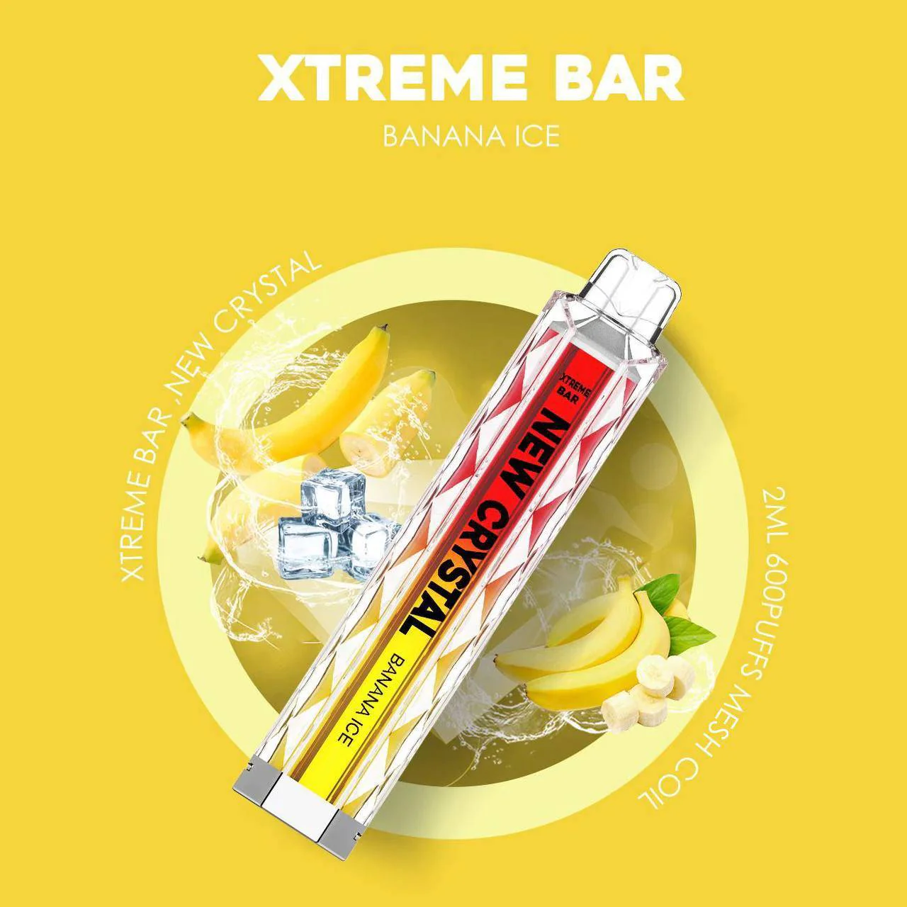 Xtreme Bars New Crystal Disposable Vape Device 5 for £20