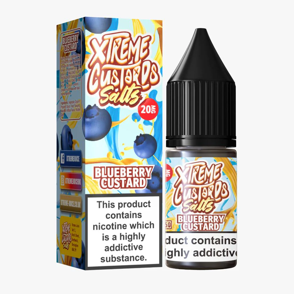 Xtreme Custard Salts - Blueberry Custard