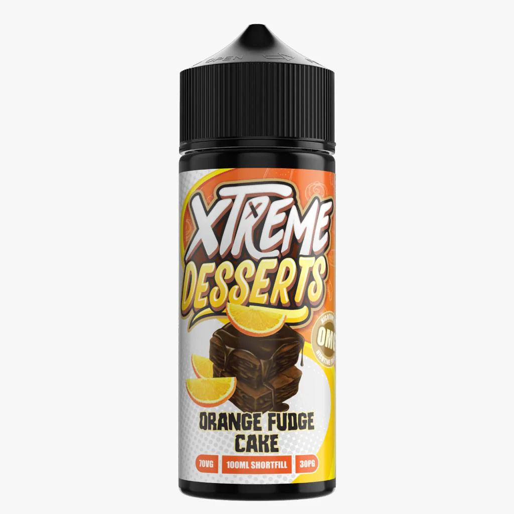 Xtreme Desserts 100ml - Orange Fudge Cake