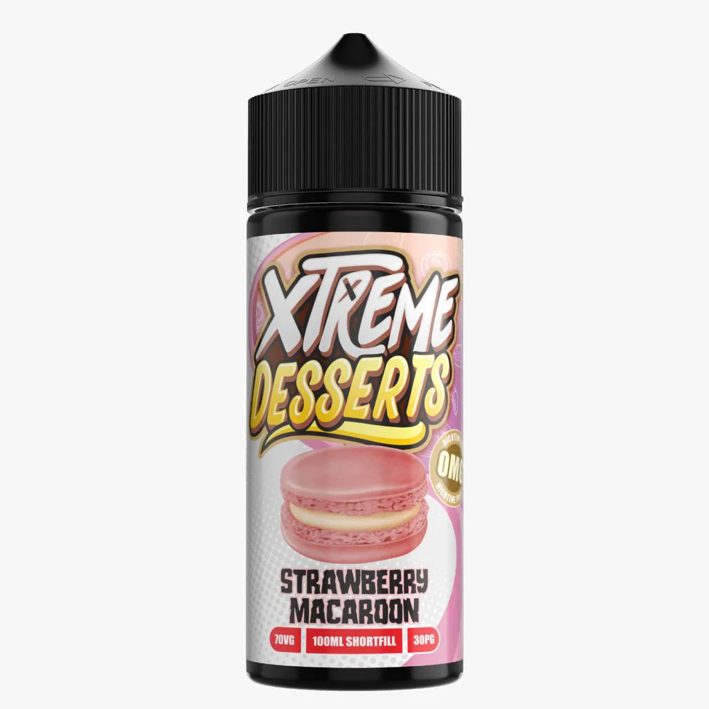 Xtreme Desserts 100ml - Strawberry Macaroon