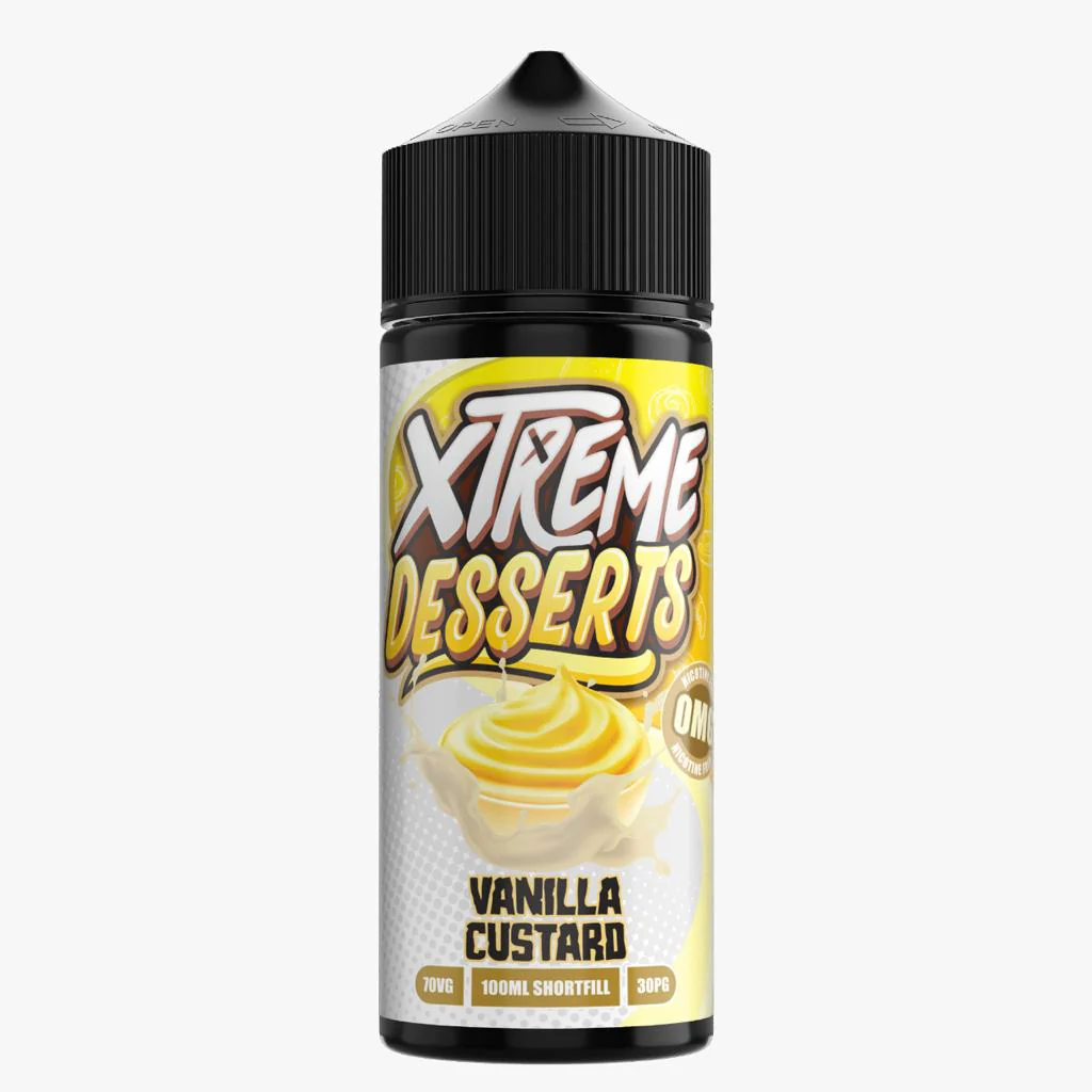 Xtreme Desserts 100ml - Vanilla Custard