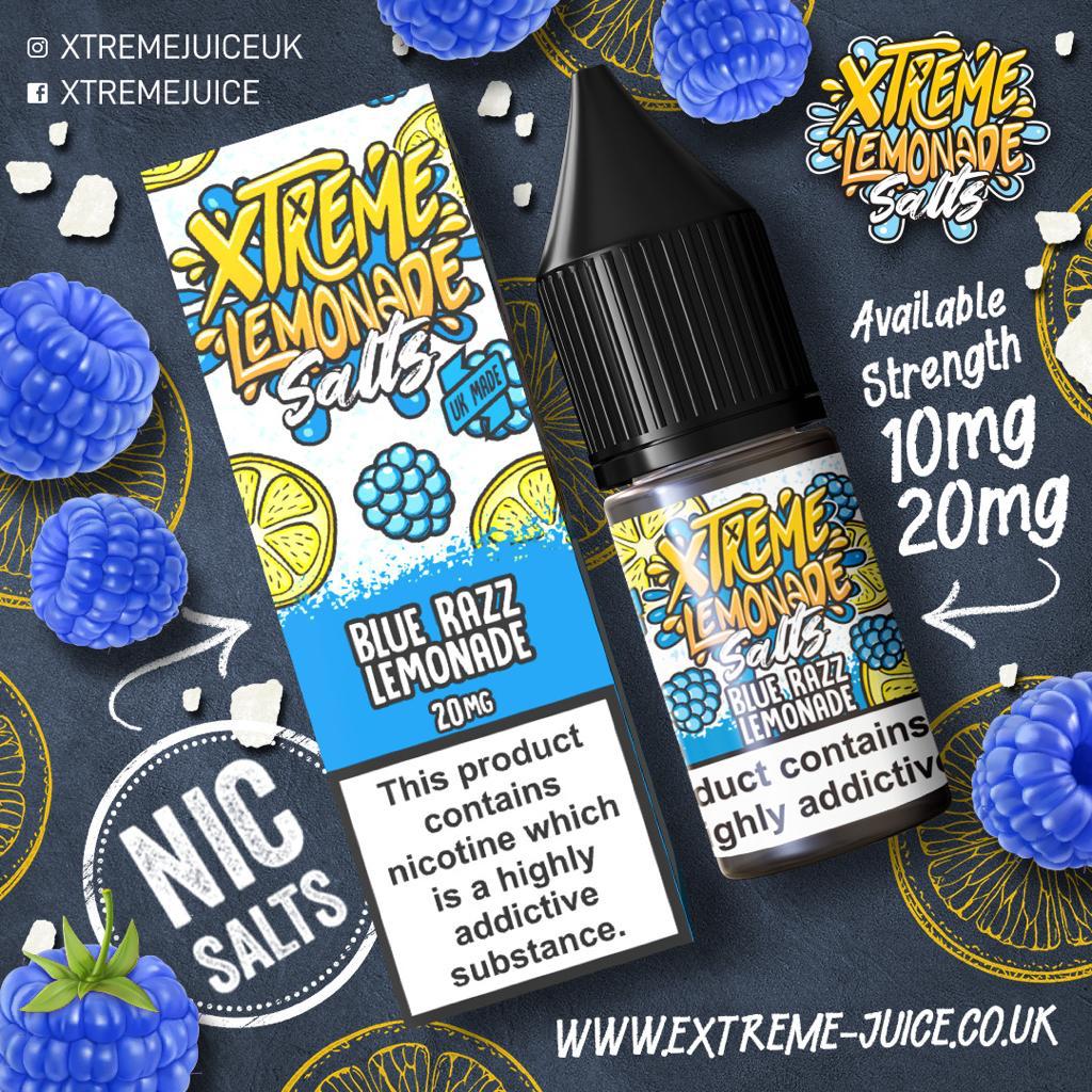 Xtreme Lemonade Salts - Blue Razz Lemonade